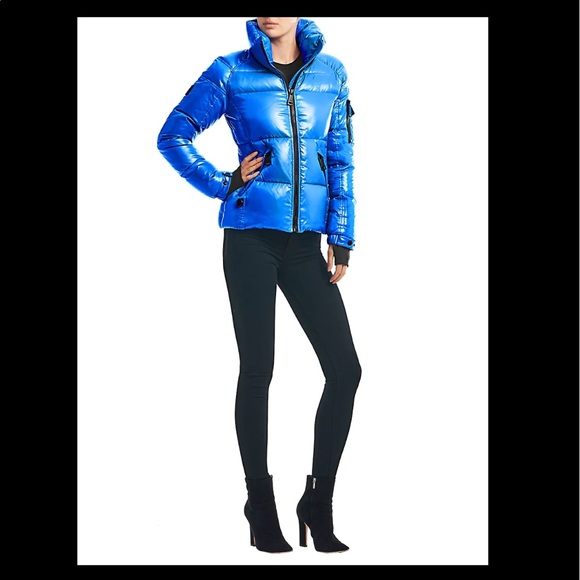 Women’s SAM Freestyle Down Jacket, Size S, Blue - Picture 13 of 13